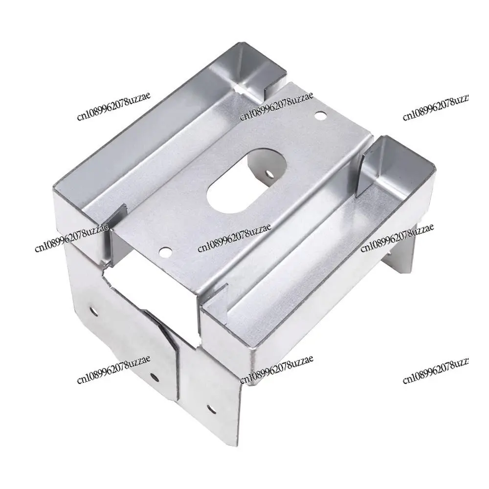 

10 4x4 Galvanized Steel Column Bases, Adjustable Concrete Anchors, Deck Column Supports