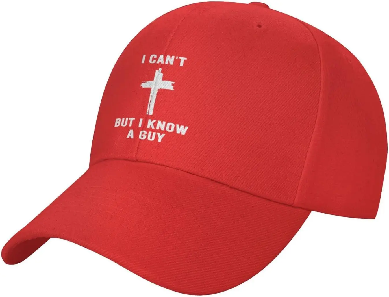 I Can't But Know A Guy Jesus Hat Adjustable Funny Fashion Casquette for Men Women trw