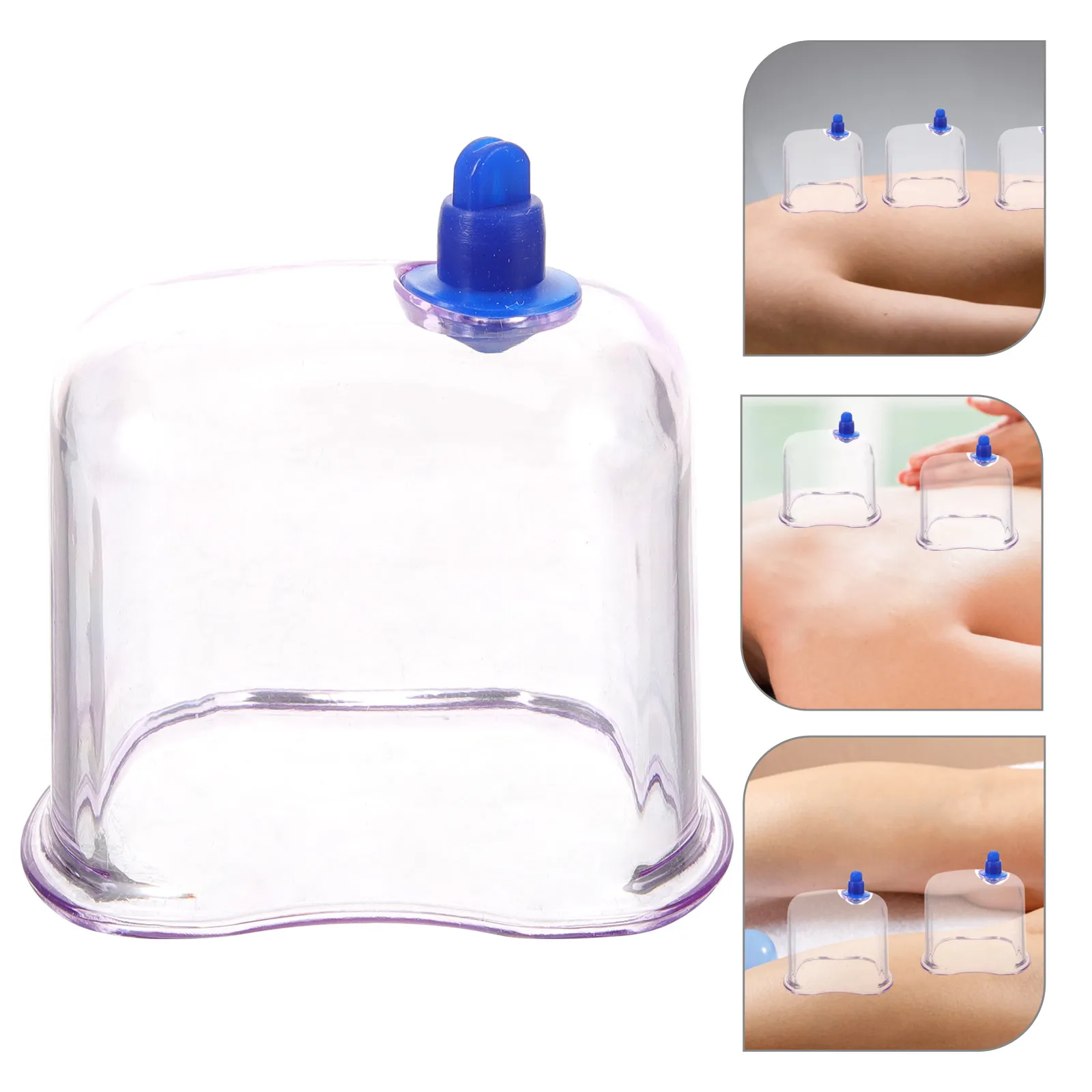 

Vacuum Cupping Jar Strong Suction Massage Tool For Home Use Body Cupping Supplies Durable Suction Cups Relaxing Health