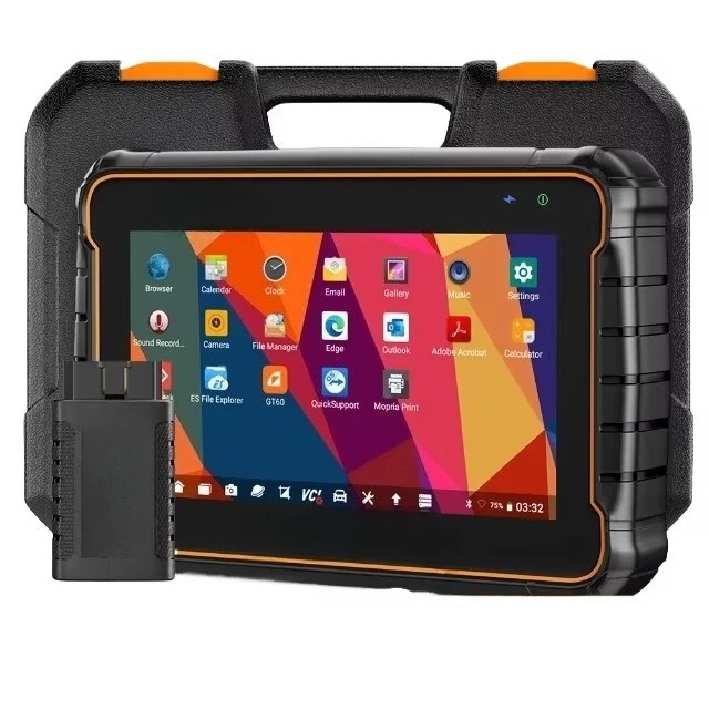 Foxwell GT60 Onboard Diagnostic Tool Full System Active Test 24 Reset Service A/F Oil SRS DPF EPB Electronic Power Supply 1 Year