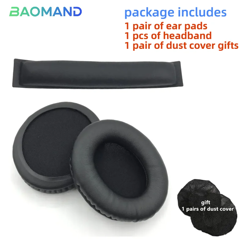 1 set Replacement Earpads Headband for HyperX Cloud 2/Stinger/Could stinger S 7.1/Could Flight/Could Headphones Cushion Cover