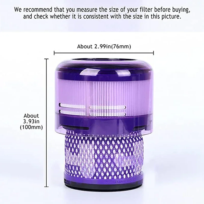 Washable HEPA Filter For Dyson SV12 SV19 Omni-glide Cordless Vacuum Cleaner Cyclone Animal Absolute Total Clean Replace Filter