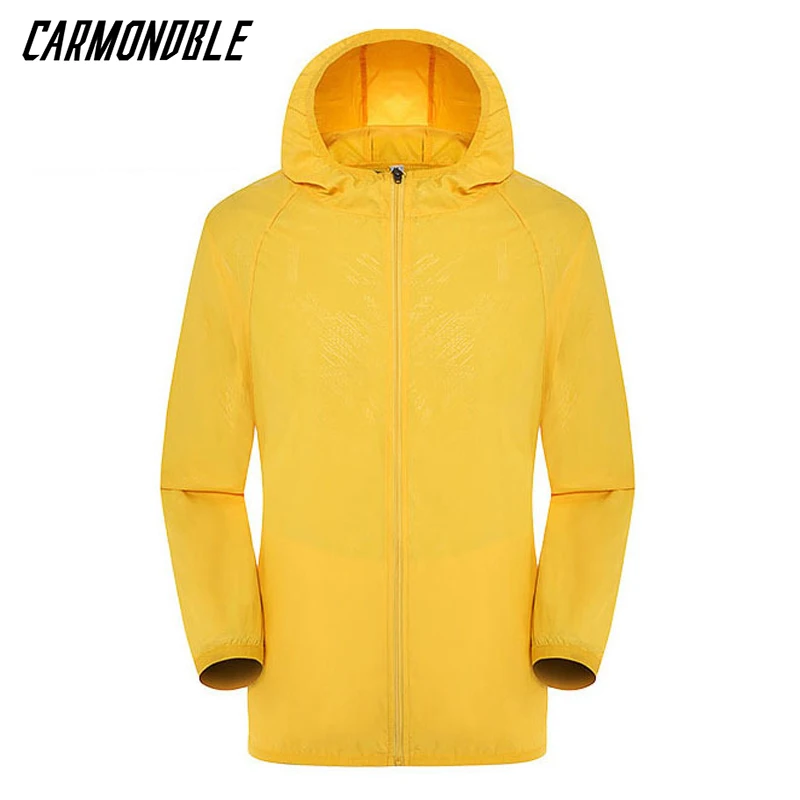 CARMONDBLE Cycling Jacket MTB Bicycle Sun Protect Clothing Ultraviolet protection Long Sleeve Hooded Coat Mountain Bike Thin Top