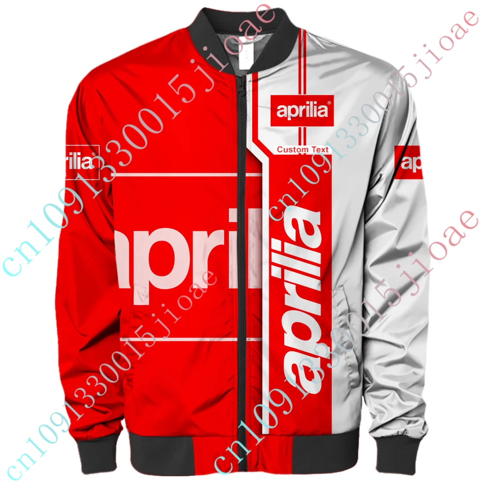 

Aprilia Clothing Harajuku Parkas Windbreaker Jackets For Men Bomber Jacket Techwear Baseball Uniform Thick Coat Custom Logo