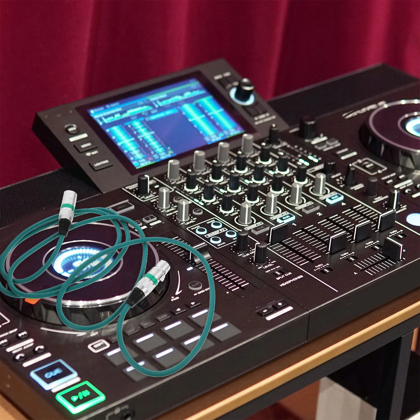 

3Pcs Xlr Card Cable Male to Female Microphone Cord 2M Length Tangle-Free Mic Cable for Audio Devices 3 Pin Mic Cables