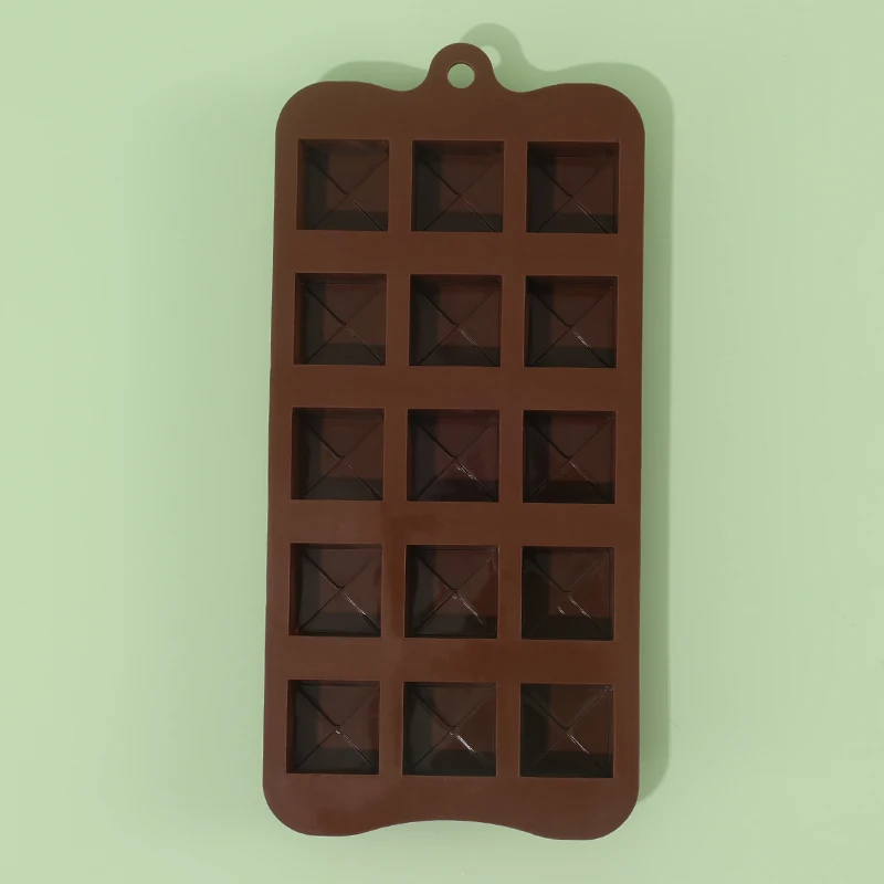 15 تجويف قوالب السيليكون هلام الحلوى الشوكولاته الكمأة قوالب آيس كيوب صينية شبكة قالب فندان أدوات تزيين الكعكة #4