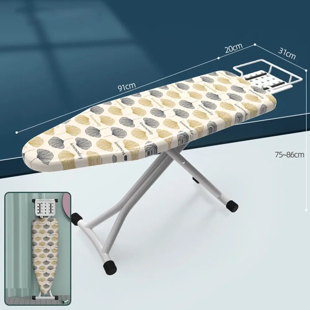 Floral Pattern Ironing Board Cover Thickened Heat-resistant Ironing Board Cloth Elastic Stain Resistant Ironing Heat Shield