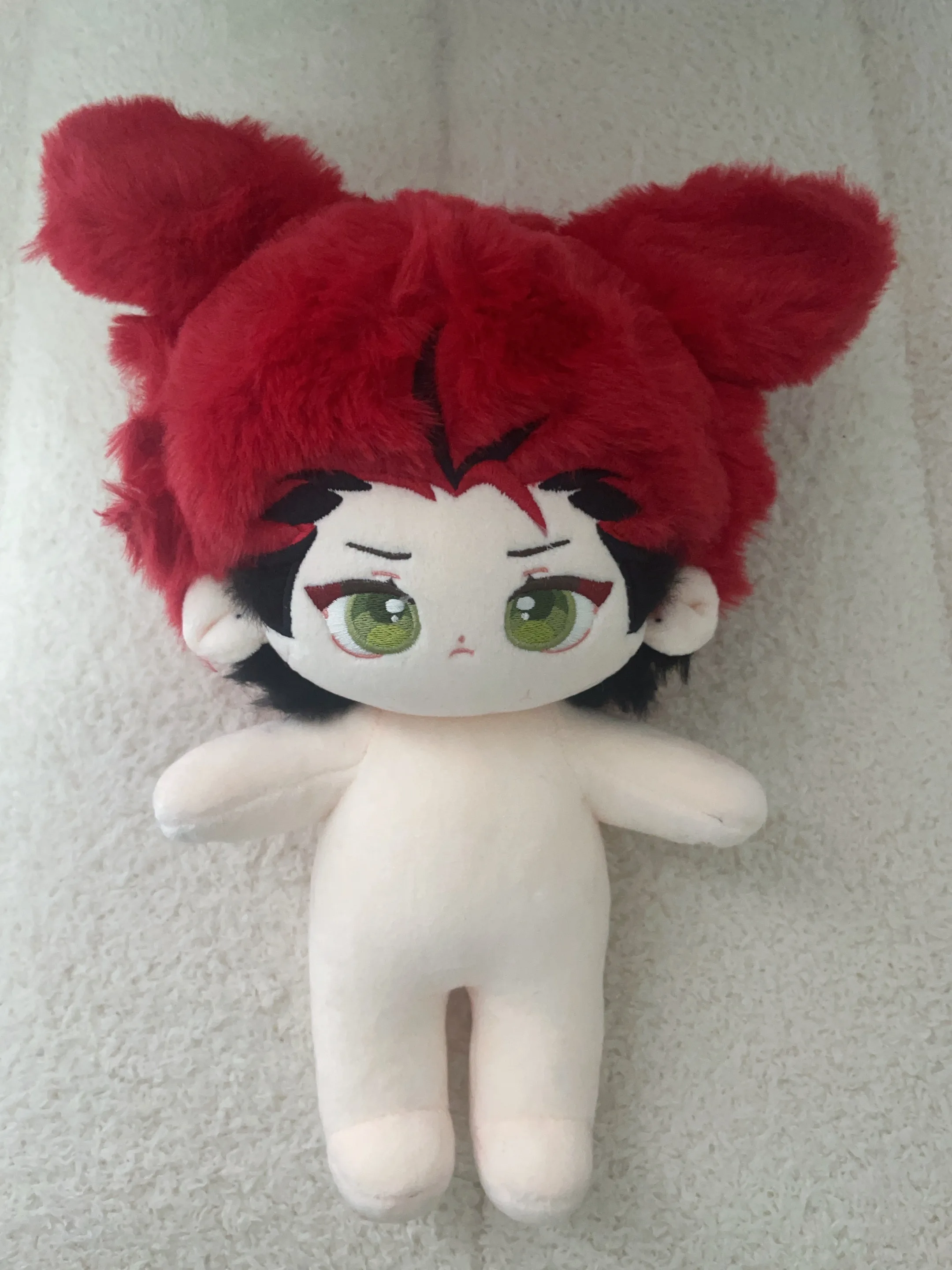 Limited Kawaii 20cm Ensemble Stars Kiryu Kuro Stuffed Plush Cotton Naked Doll With Ears Soft Toy MiniDoll あんさんぶるスターズ