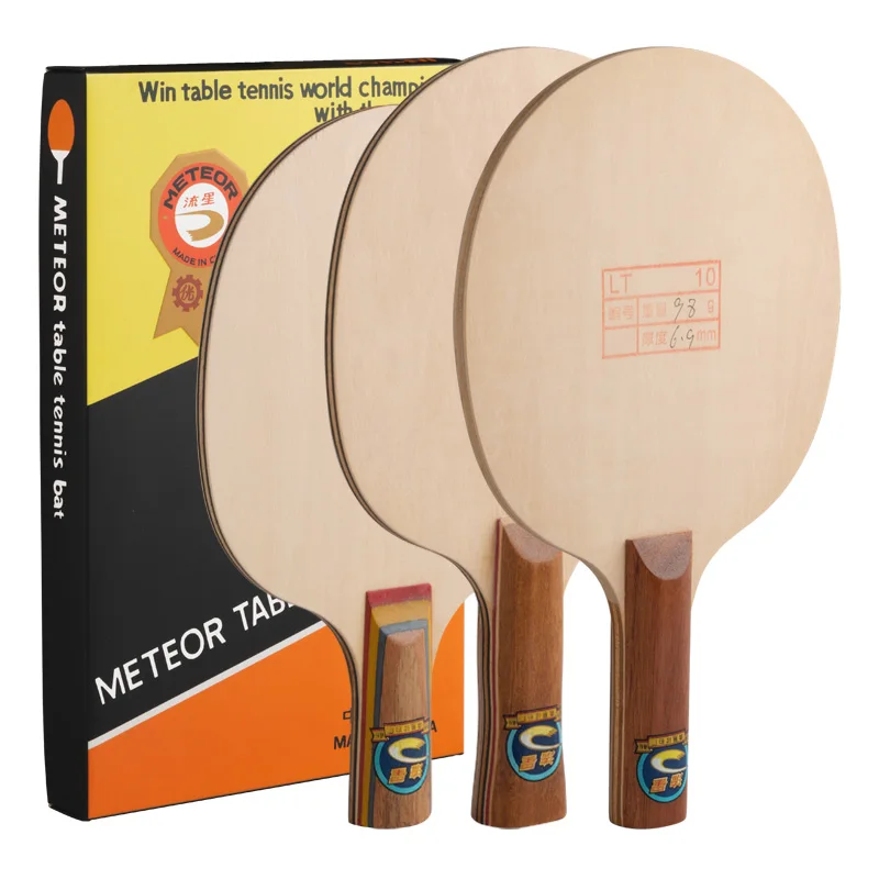 

METEOR LT07 LT08 LT10 Classic Remake Version Table Tennis Blade Unique Biotech Gluing Racket Old Fashion Ping Pong Paddle
