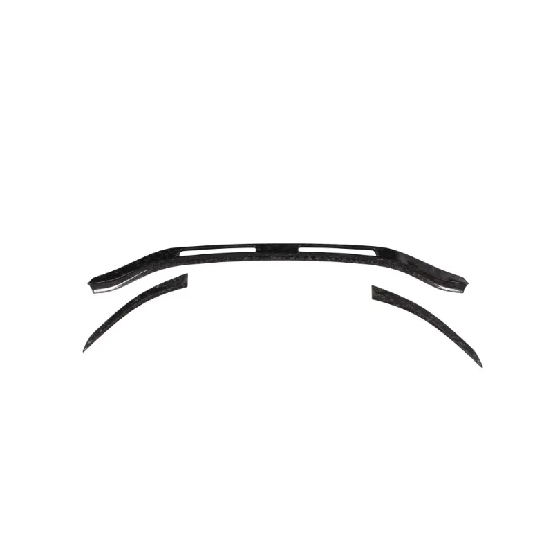 PK Style Dry Carbon Fiber Forged Pattern Rear Spoiler Trunk Spoiler Body Kit Upgrade