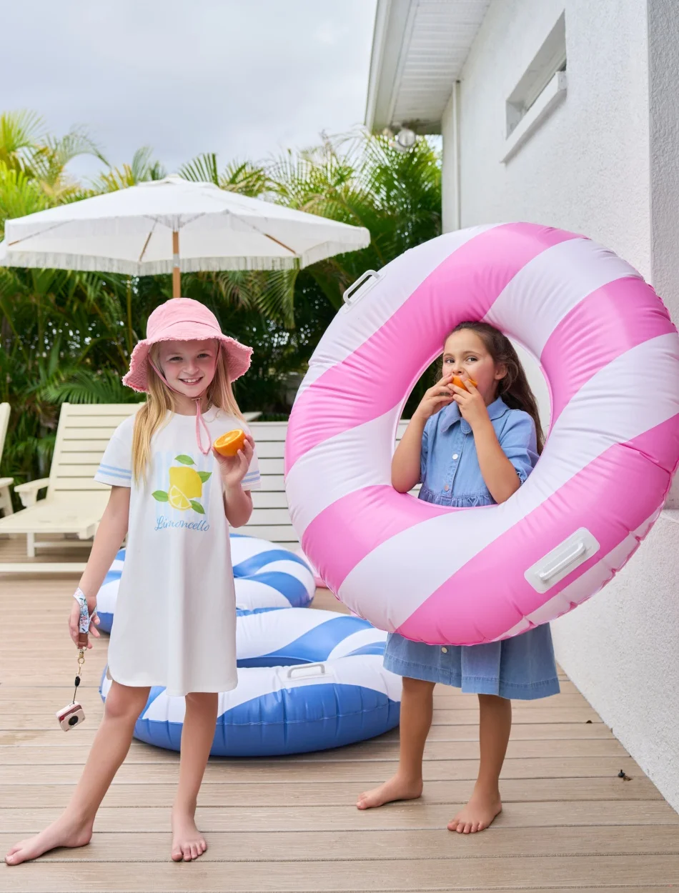 

AS SS26 Print Lemon collection T shirt boys girls t dress brother sister match look