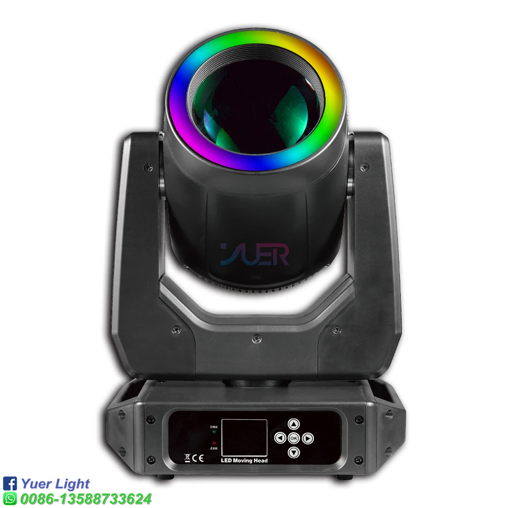 Imagem -02 - Mini Led Moving Head Beam Wash Rotating Gobo Luz Stage Light Effect Professional dj Disco Festa de Casamento 260w Pcs por Lote