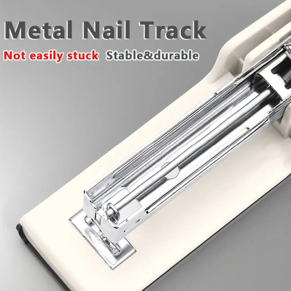 High Quality Use 24/6 Staples Stapler Effortless Labor-saving Stapling Machine Large Size Long Stapler Office School