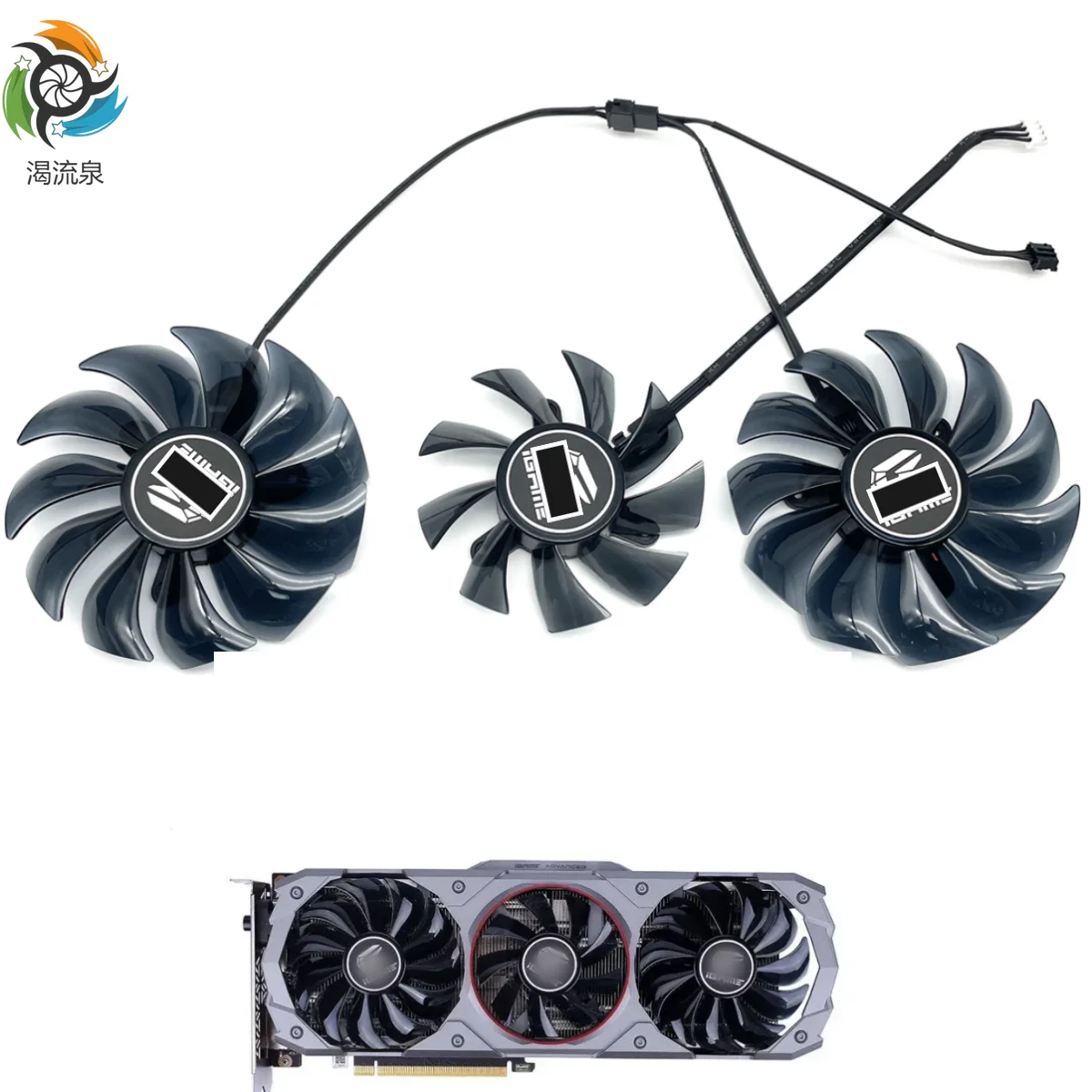 

New PVA080E12R 4pin Cooling Fan For Colorful RTX 2060 2070 2080 SUPER 2080Ti 1660ti 1660 AD OC Special Graphics Card Cooler Fan