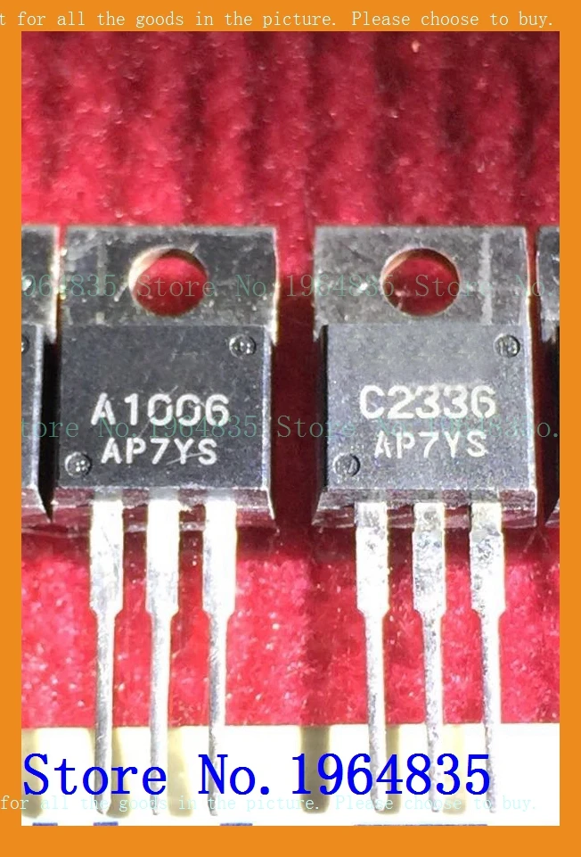 2SA1006 2SC2336 180V/1.5A TO-220  A PAIR