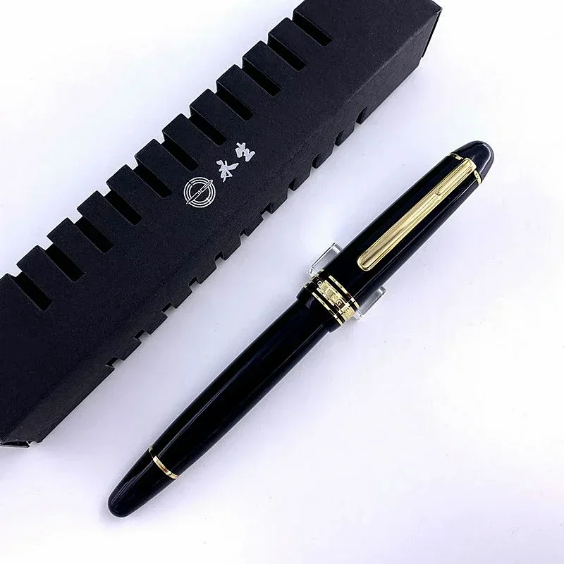 

Yongsheng 628 Fountain Ink Pens Black Ivory White Resin Piston Filling Ink Writing Stationrey Luxury Office Supplies