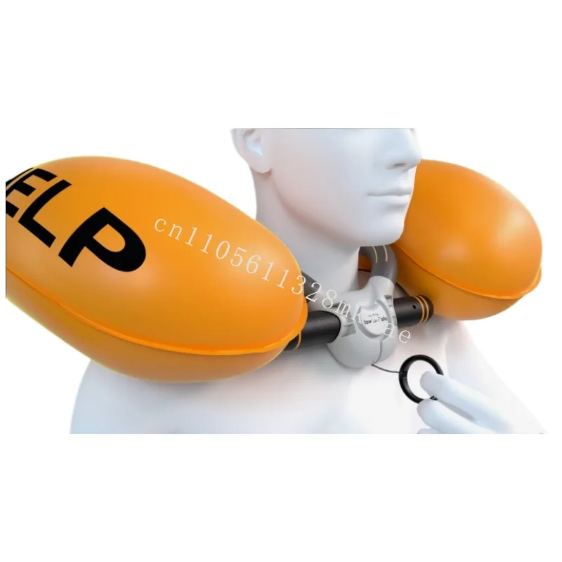 New Self-inflating Lifebuoy Fishing Boating Swimming Water Sports