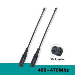 Remote Control Flexible External Antenna for Walkie Talkie, 433MHz, 400 ~ 470MHz, WiFi, Omni Soft Interphone Aerial, 8dbi