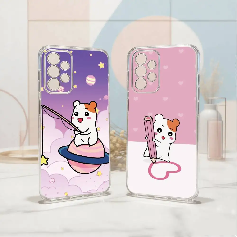 Lovely O-Oruchuban Ebichu Phone Case For Samsung S25,S24,S21,S22,S23,S30,Ultra,S20,Plus,Fe Transparent Cover