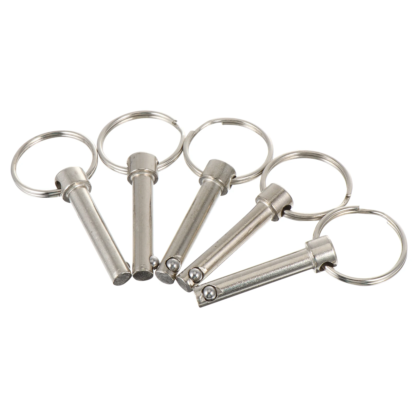 

5pcs Ball Latch Durable Spring Loaded Safety Pins for Bimini Tops Pin Boat Coupler Pin RV