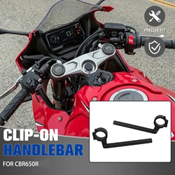 For Honda CBR650R CB650R CBR650 R CBR 650 R 2019-2024 2023 Motorcycle Fork Tube Clip-On Handlebars Clip Ons Handle Bar Grips