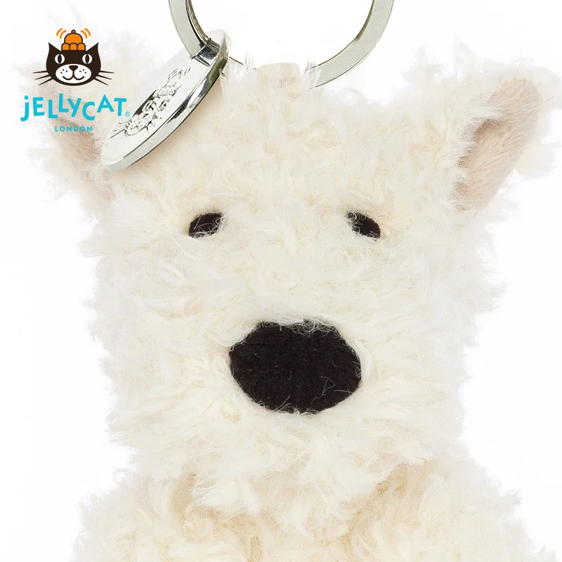 Jellycat Morkie Scottish Terrier Pig Peanut Penguin Barcelona Teddy Bear Bag Charm Keychain Prezent na Nowy Rok Prezent na Walentynki