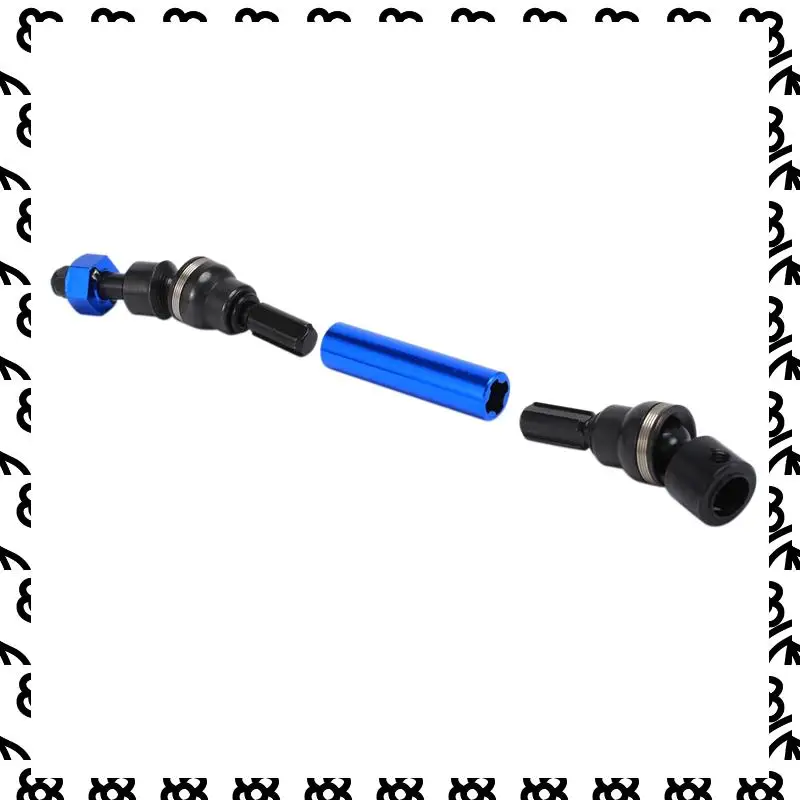 A07I 4Pcs Metal Steel Front And Rear Drive Shaft CVD For Arrma 1/10 Typhon SENTON Granite VORTEKS Big Rock Upgrade Parts