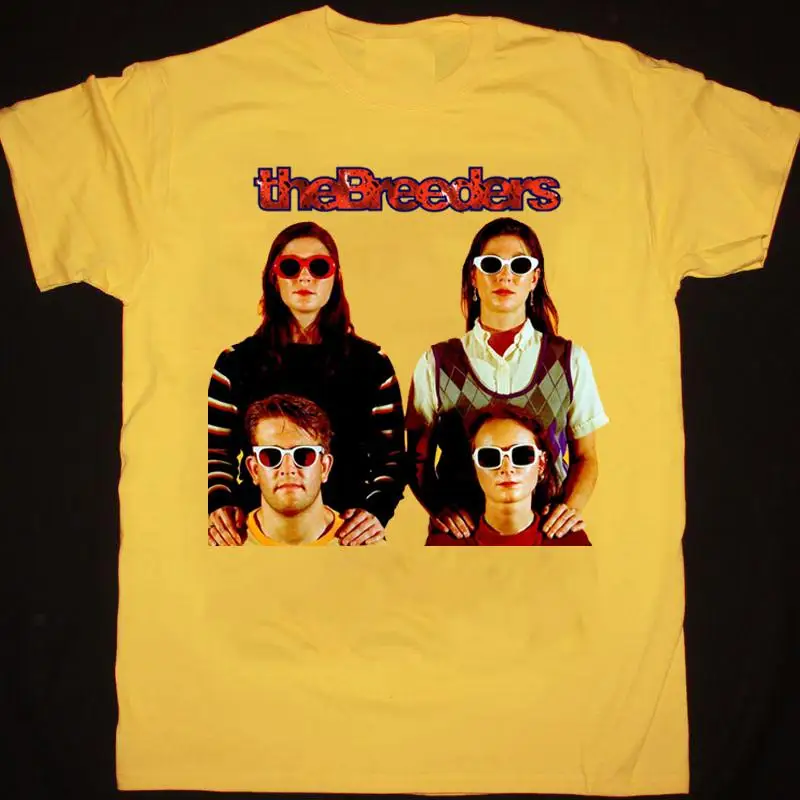 

Желтая футболка всех размеров The Breeders Band Member