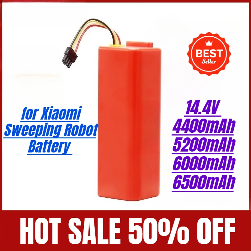 

14.4V 6500mah for Xiaomi Sweeping Robot Battery
