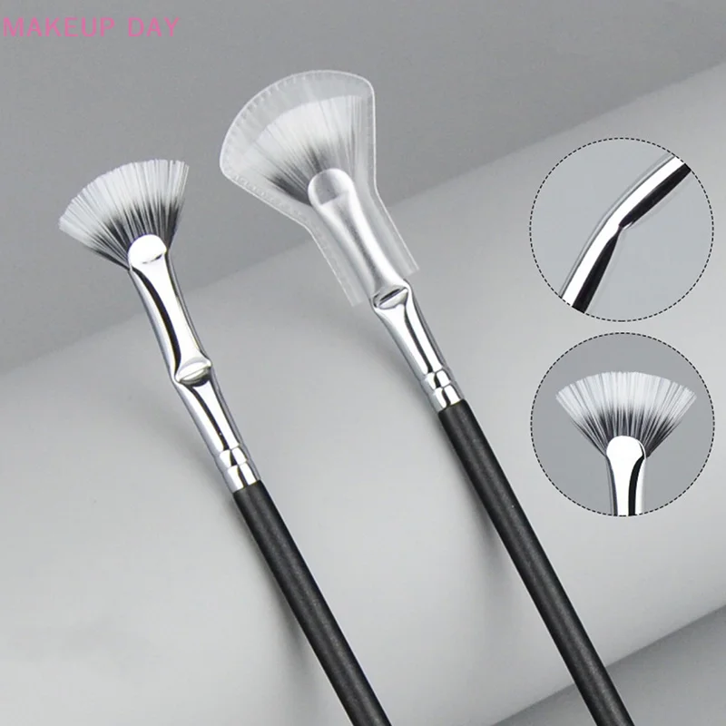 Brosses à cils pliantes en forme d'éventail, brosse à mascara douce, pinceaux de maquillage multifonctions professionnels, outils cosmétiques pour femmes