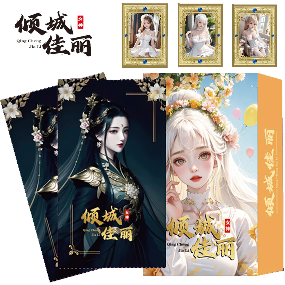 

Original Gorgeous Beauty Collection Card For Children Goddess Story Feast Anime Character Game Card Child Christmas Toys Gifts