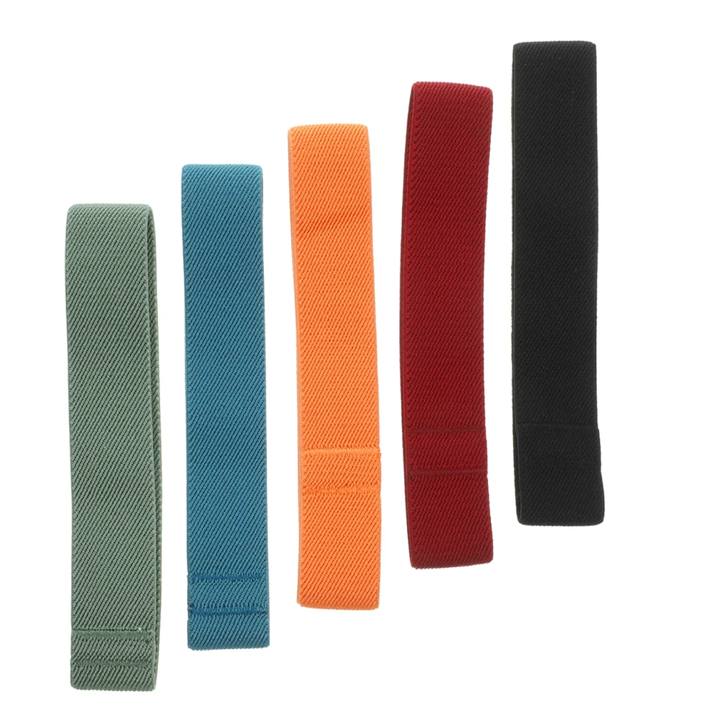 

5 Pcs Heating Elastic Bandage Child Lunchbox Tank Nylon Replacement Bands Outdoor Bento Straps