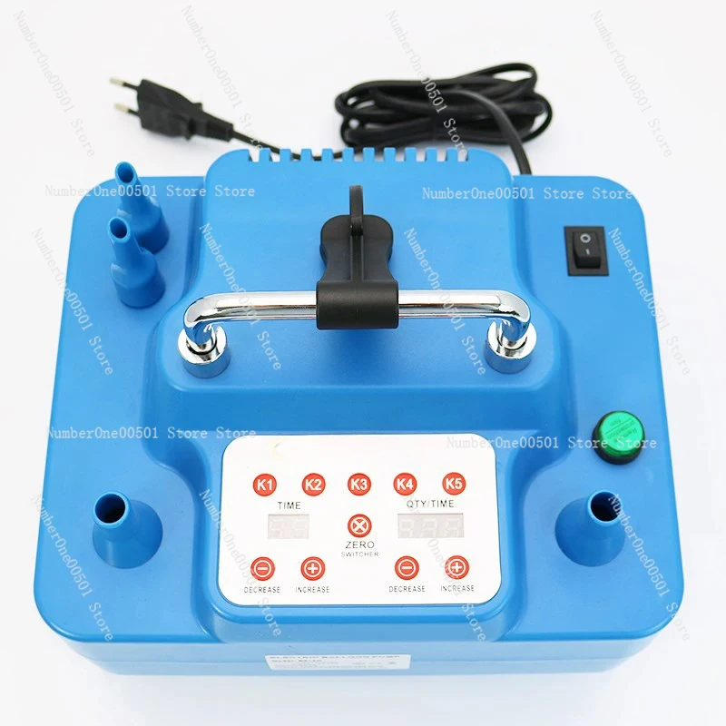 

Electric Balloon Pump 800W 1200W with Timer Dual Holes Professional Inflator with Memory Function Foot Switch 800W