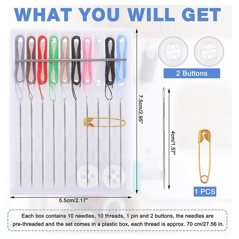 Набор для шитья Mini Quick Fix, 36 коробок