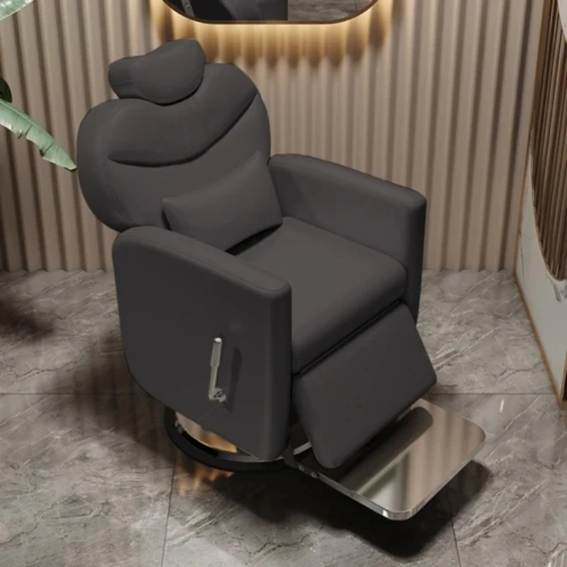 

Recliner Professional Salon Barber Chairs Luxury Makeup Beauty Barber Chairs Accesorios Barberia Tattoo Stuhl Salon Furniture