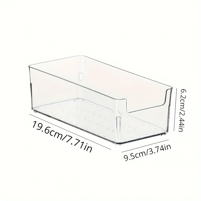 Transparent Plastic Storage Drawer Box for Organizing