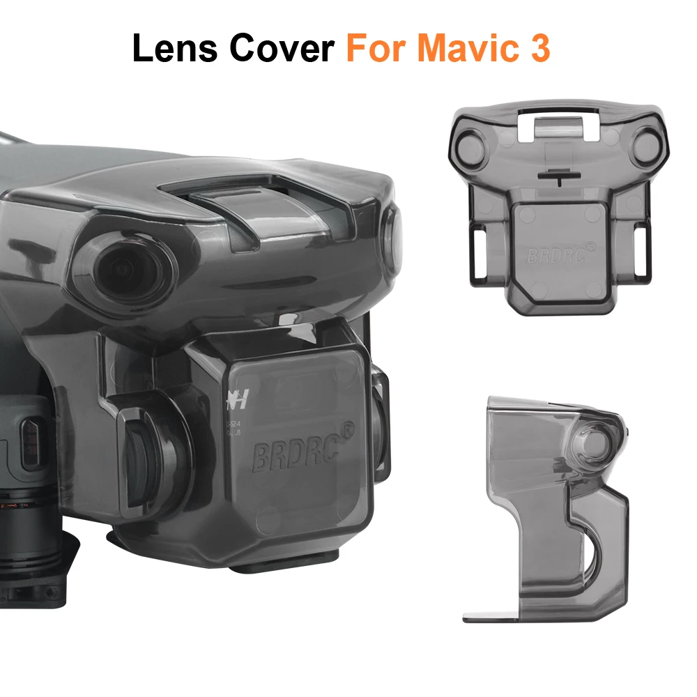 Lens Cover for DJI Mavic 3 Drone Gimbal Protector Camera Lens Protective Integrated Cover Dustproof Cap Spare Parts Accessory