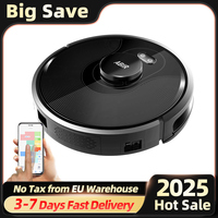 Robot Vacuum Cleaner ABIR X8,Laser Lidar,6500pa Suction,Multi-Floor Map,UV Lamp,TOF Wisdom,APP Restricted Area,Smart Home Mop