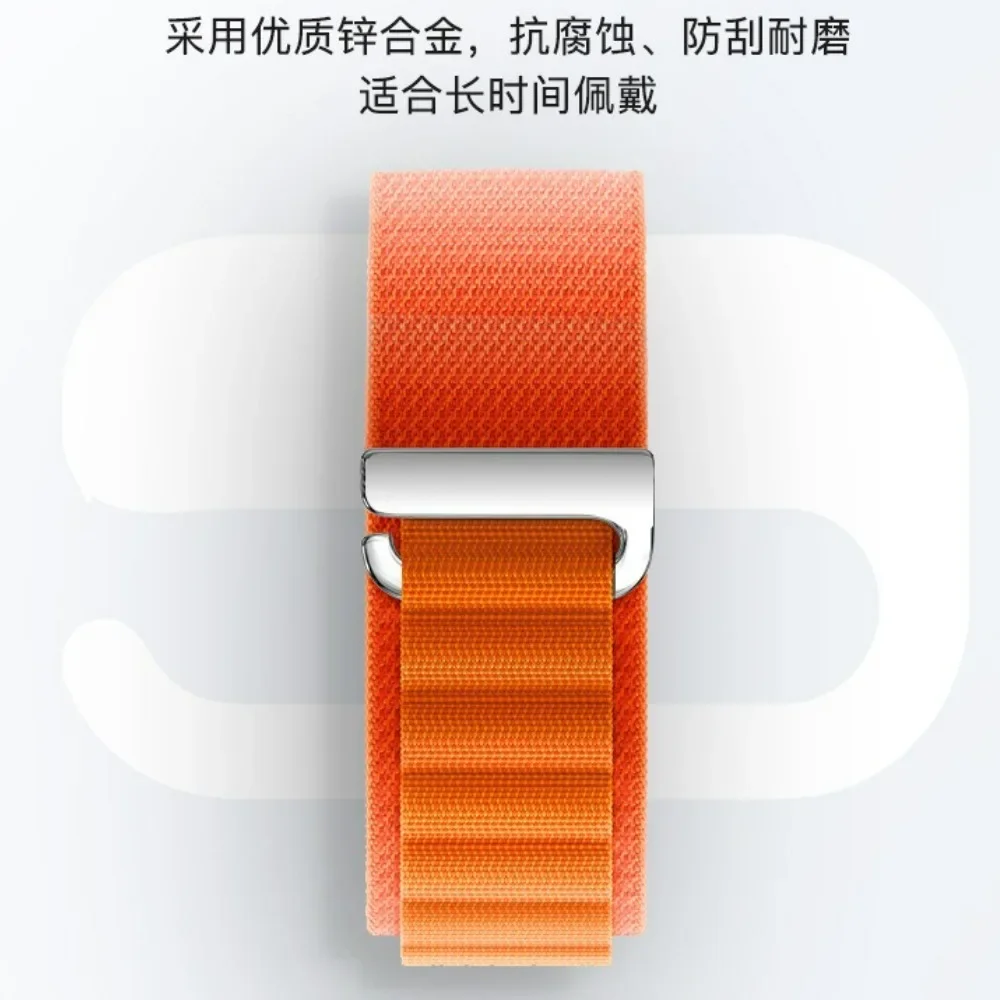 Alpine Loop Band para Huawei Watch, Pulseira de Nylon, Pulseira Respirável, Correa Strap Acessórios, Fit 3