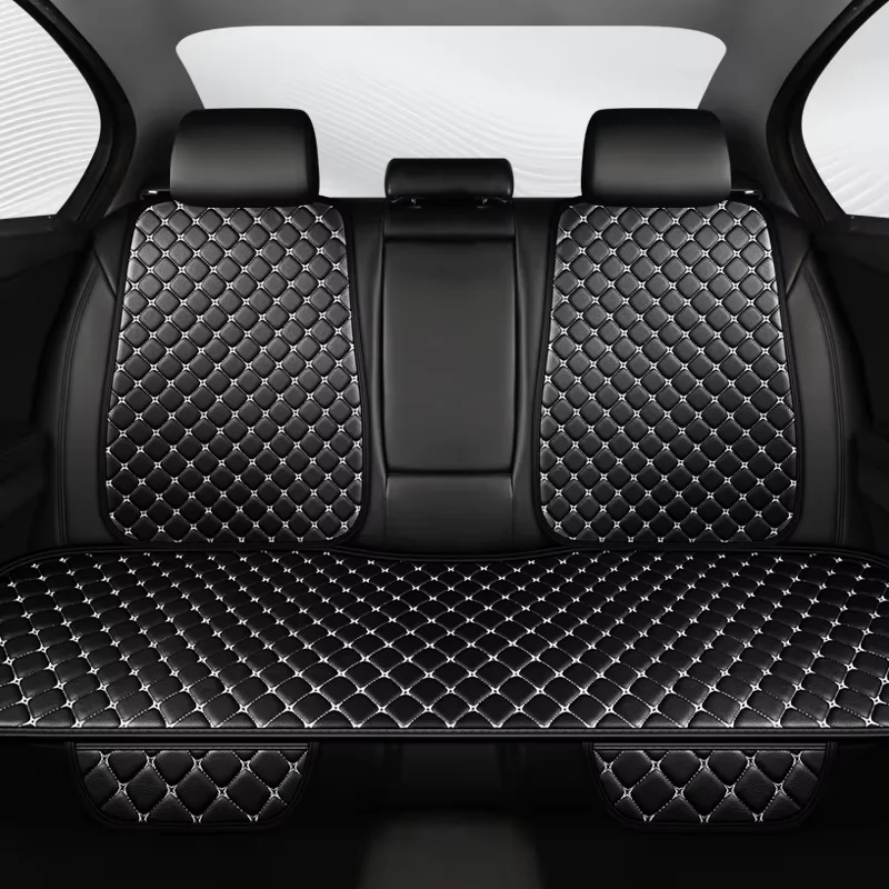 Cómodo cojín universal para asiento de coche Napi Four Seasons, cojín para asiento de coche con bordado de estrellas, antideslizante para la fila trasera, cinco plazas