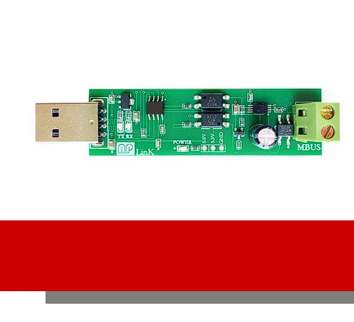 USB to MBUS Slave Module MBUS Master-slave Communication Debugging Bus Monitoring No Self-send and Self-receive