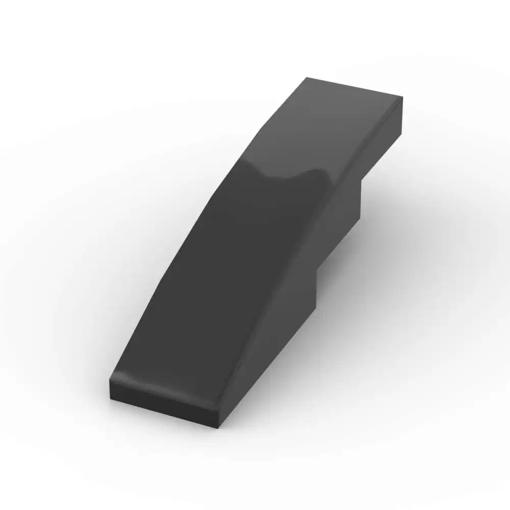 MOC 10PCS 61678 11153 슬로프 곡선 4x1 빌딩 블록 세트 입자 교육 DIY 벽돌 부품 장난감 어린이 생일 아이 선물