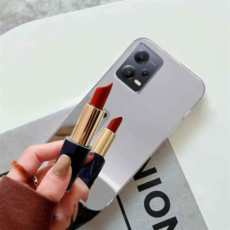 Mirror Cell Phone Case For Xiaomi Redmi Note 12 11 10 9 8 Pro Plus 7 11S 9S 4G 5G Cover Note12 Note11 Note10 Note9 Note8 Note7