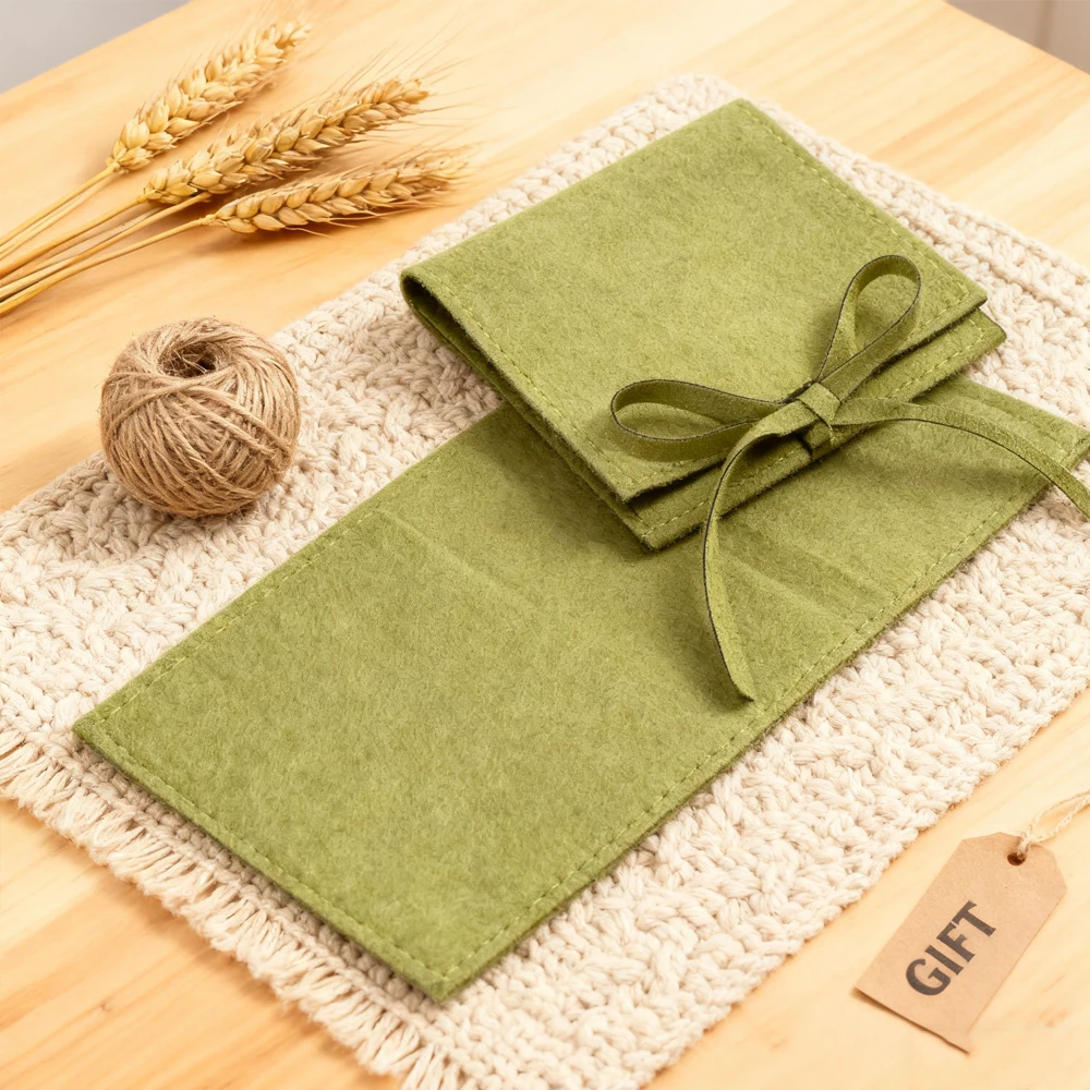 

Шикарные мешочки-конверты, бархатная сумка для ювелирных изделий для серег, ожерелья, рождественские украшения, свадебный маленький зеленый мешочек из микрофибры, подарочная сумка