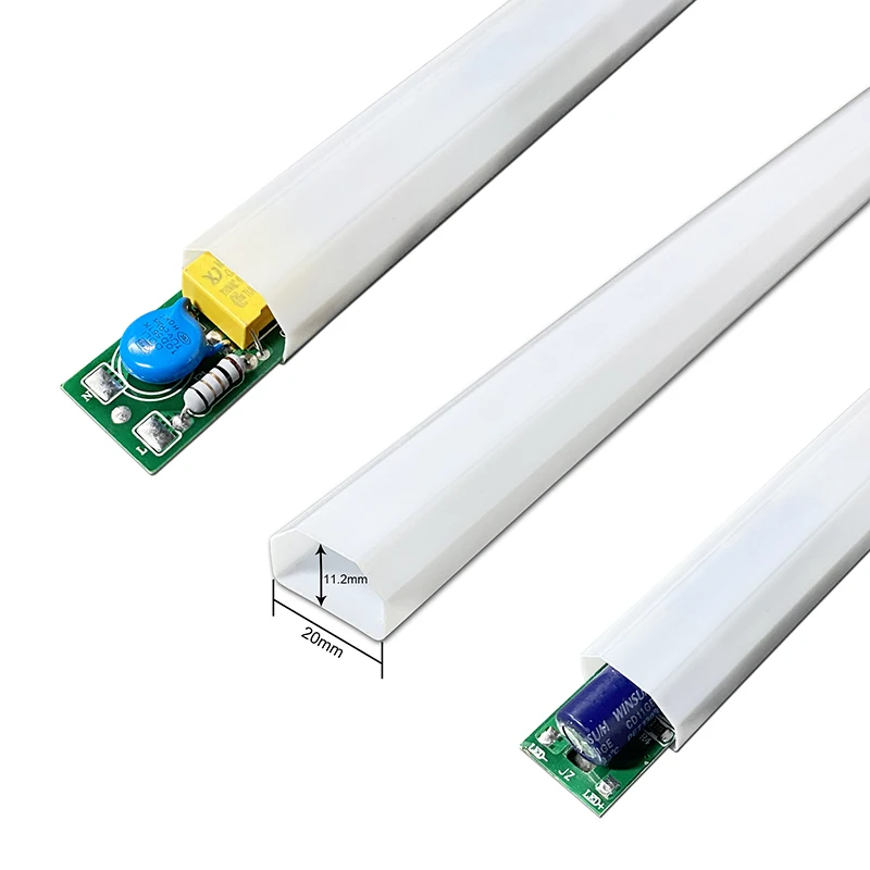 10pcs/lot Insulation PC Box/ case for led tube driver /Transformer, Length: 280mm 260mm 130mm 100mm, Tube Lights Accessories