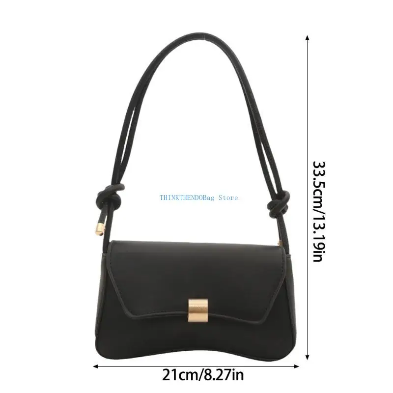 حقيبة كروس عصرية 63HC مع حزام قابل للتعديل بألوان الحلوى ومحفظة للإبط وحقيبة كتف من جلد البولي يوريثان لمناسبات مختلفة