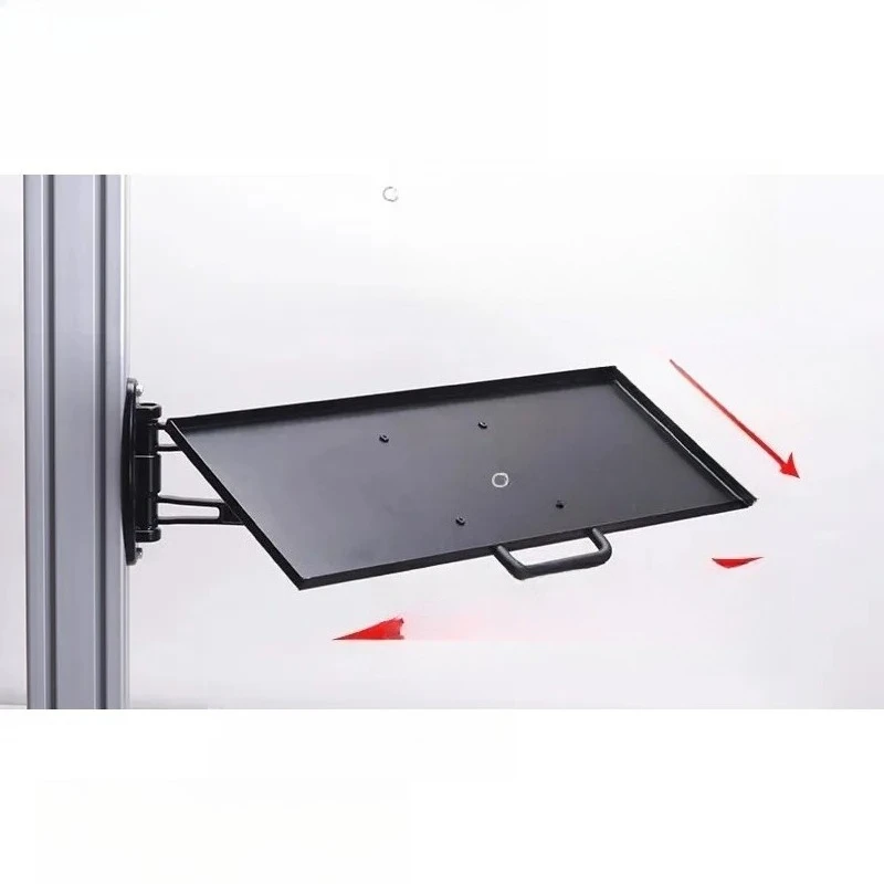 Aluminum Keyboard Mouse Tray Rotary Holder Wall Mounted Keyboard Stand Bracket For Simracing MOD Racing Game Simulator