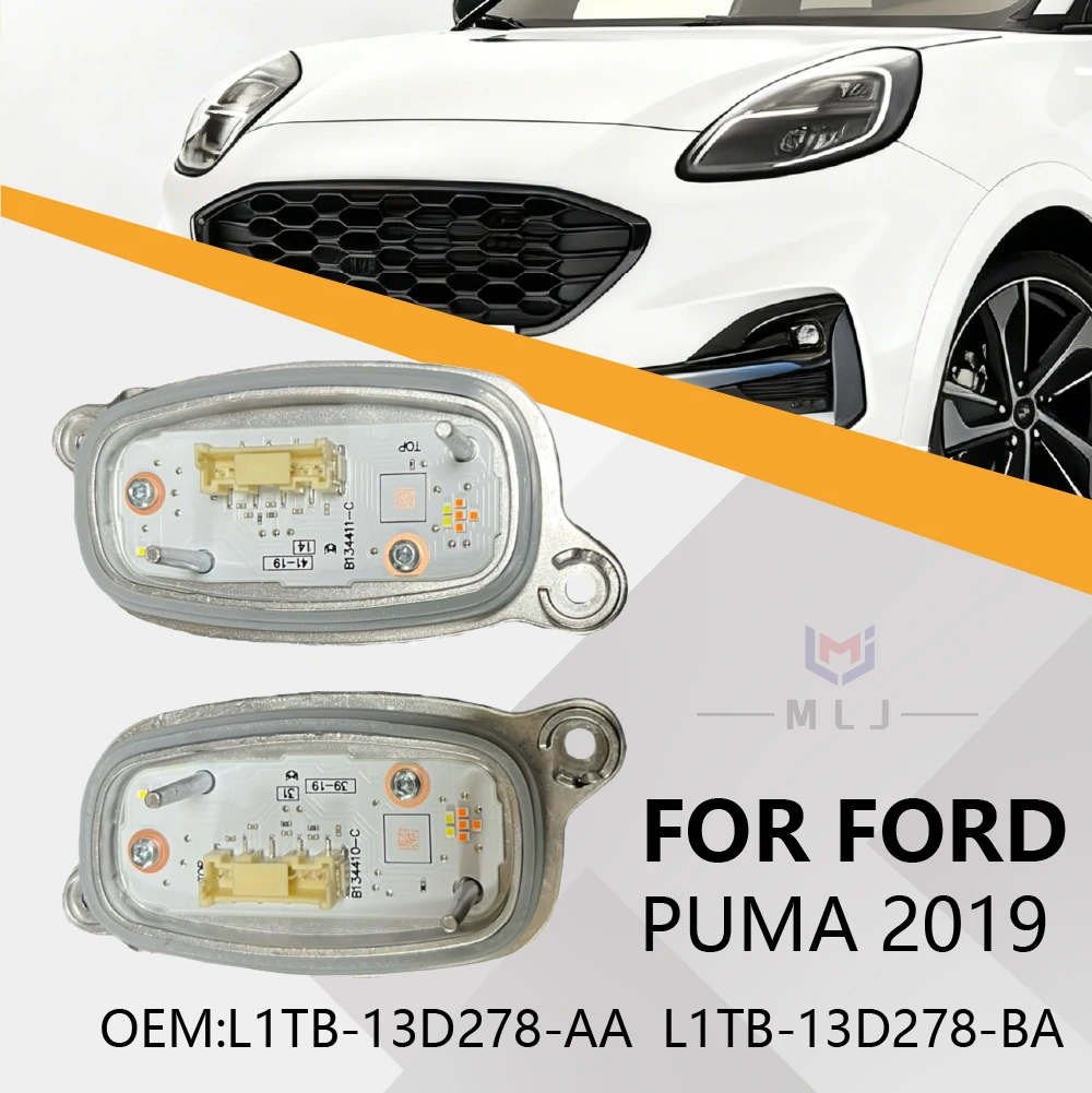 

OEM L1TB-13D278-AA L1TB-13D278-BA NEW For FORD puma 2019 LED White Angel Eyes Light Source Module DRL Daytime Running Lamp Car