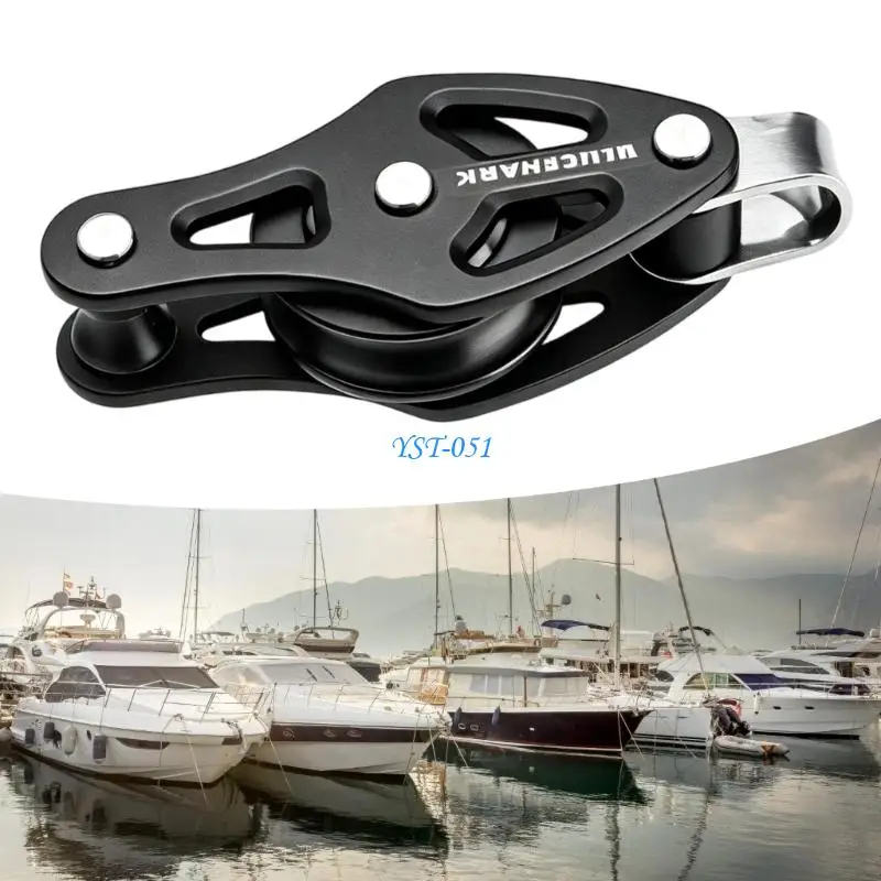 E15A Compactly Pulley Block for Boats Rigging Factory Maintenance and Rope Setups