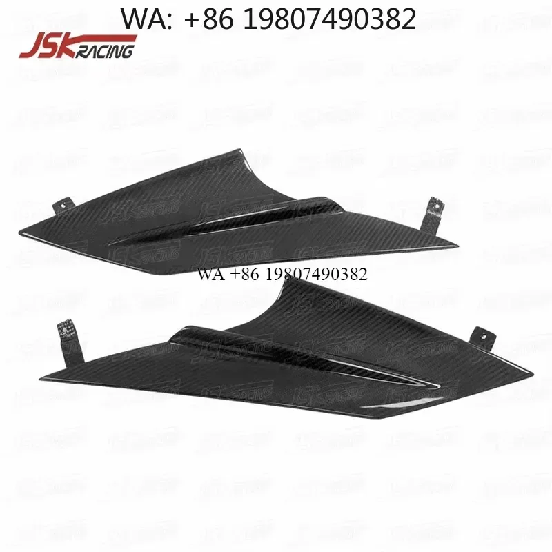 Wmwmnu Dry Carbon Fiber Front Headlight Trim Cover for 812 Superfast 2017-2020 Mans Style Exterior Accessories